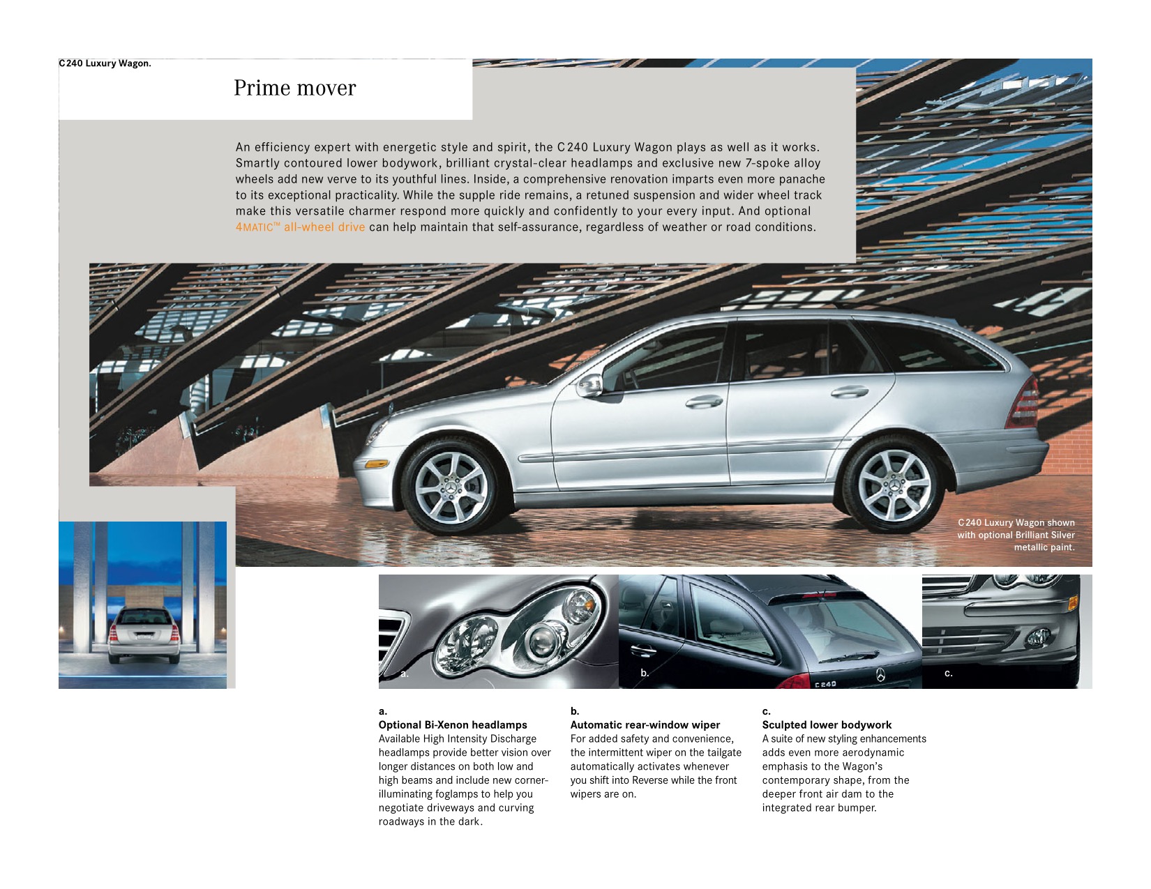 2005 Mercedes-Benz C-Class Luxury Brochure Page 19